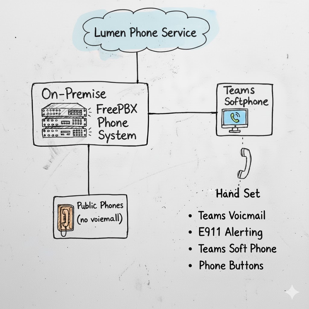Future State of the Phone System Diagram