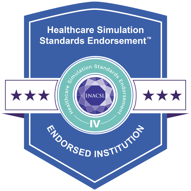 Healthcare Simulation Standards Endorsed Institution Badge