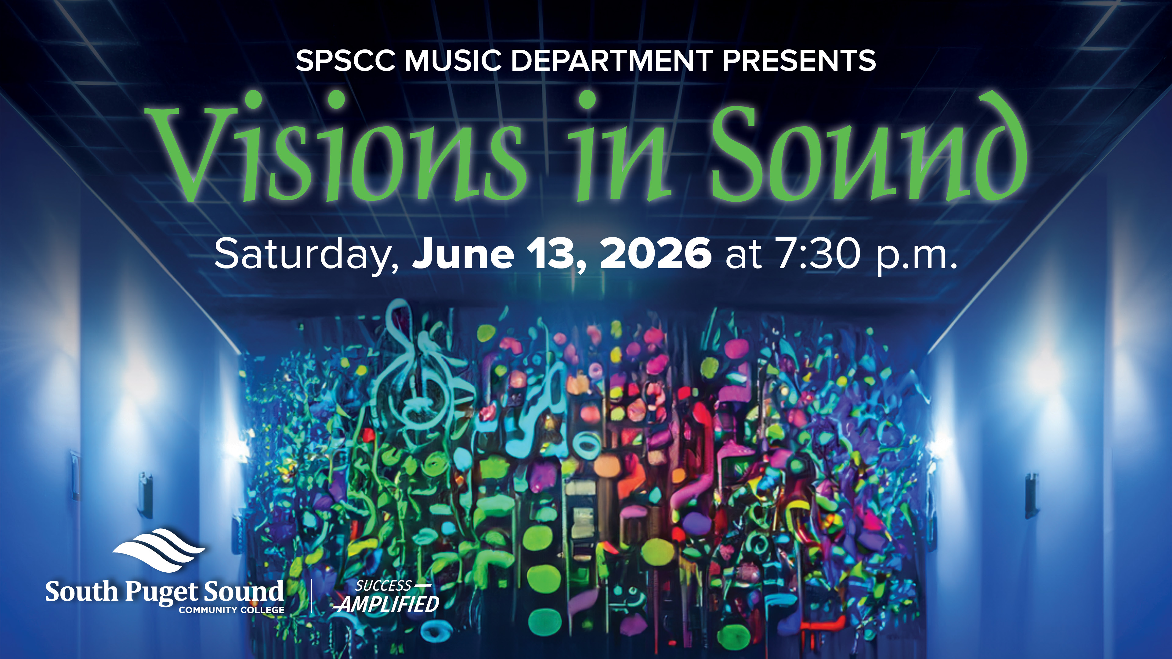 SPSCC Music Department presents Visions in Sound on Saturday, June 13, 2026 at 7:30 p.m.