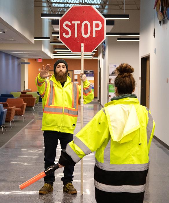 Flagger Certification students 