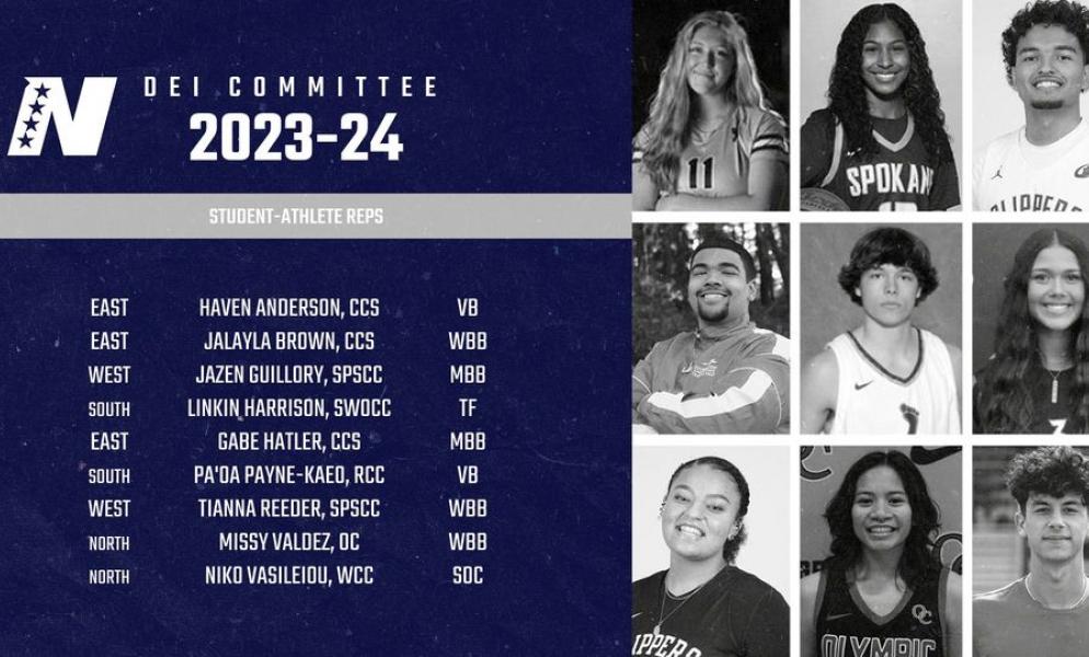 DEI Committee 2023-24 Student Athlete Reps