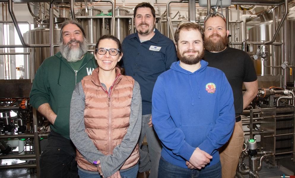 The craft brewing and distilling team behind Percival Creek's American Stout
